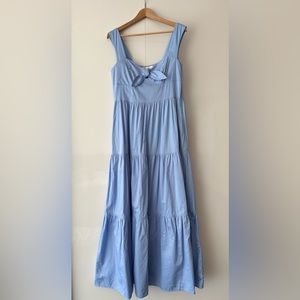 Rica Mare (Ukraine) Light Blue Maxi Dress, M